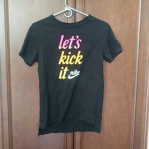 Let's Kick It Nike Children's XL Tee Shirt